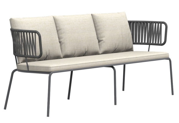 Садовый диван Pradex Комо трехместный-0