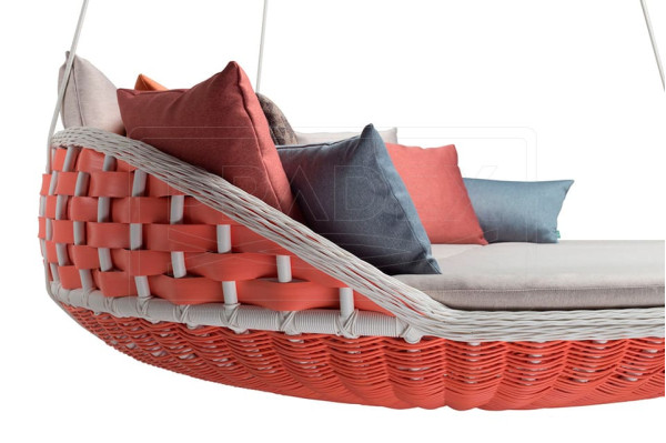 Диван из ротанга Pradex Лотос Лаунж-3