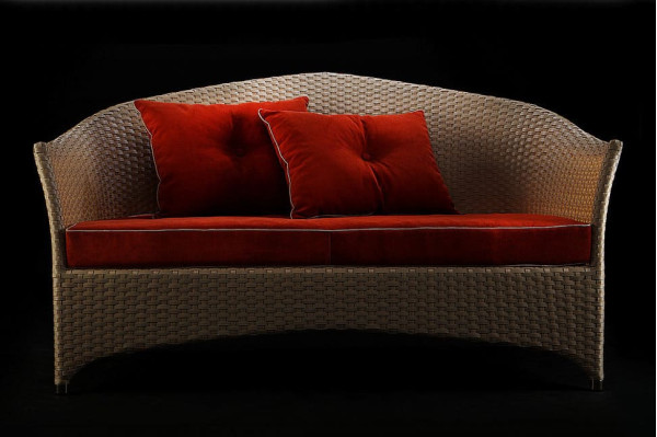 Диван з ротанга Pradex Марокко Лаунж Бежевий-2