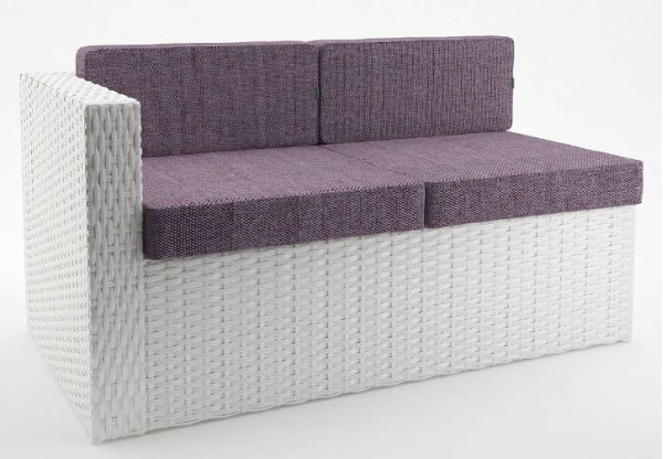 Кутовий елемент Pradex Мартін Білий-1