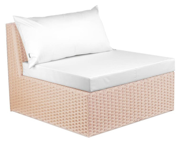 Диван з ротанга Pradex Оазис прямий Бежевий-0