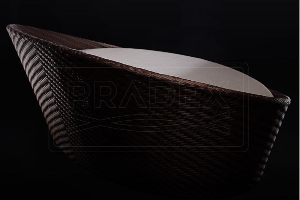 Садовий лаунж диван Pradex Орбіт-1