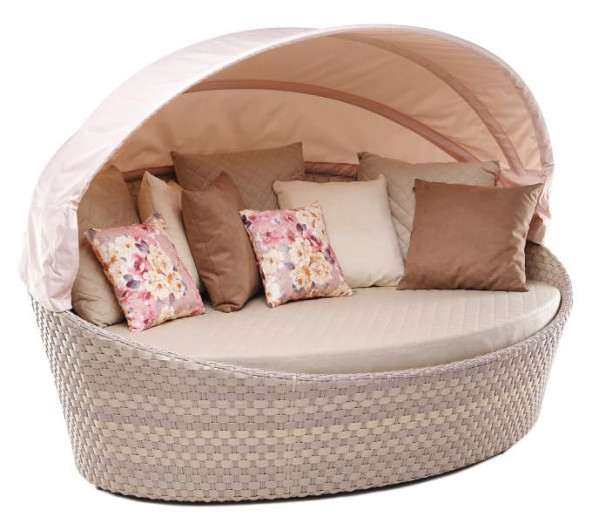 Садовий лаунж диван Pradex Орбіт-М із тентом-0