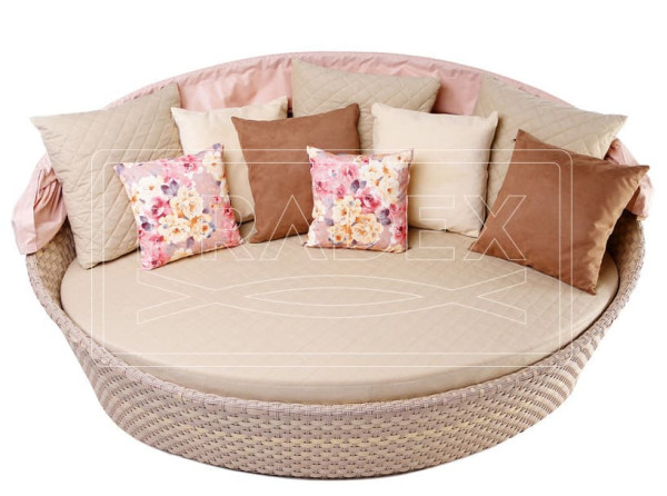 Садовий лаунж диван Pradex Орбіт-М із тентом-1