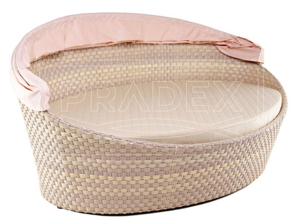 Садовий лаунж диван Pradex Орбіт-М із тентом-2