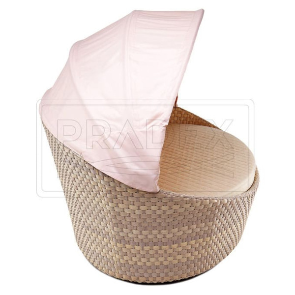 Садовий лаунж диван Pradex Орбіт-М із тентом-3