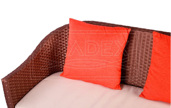 Диван Pradex Парадиз Лаунж с одним подлокотником Коричневый-1