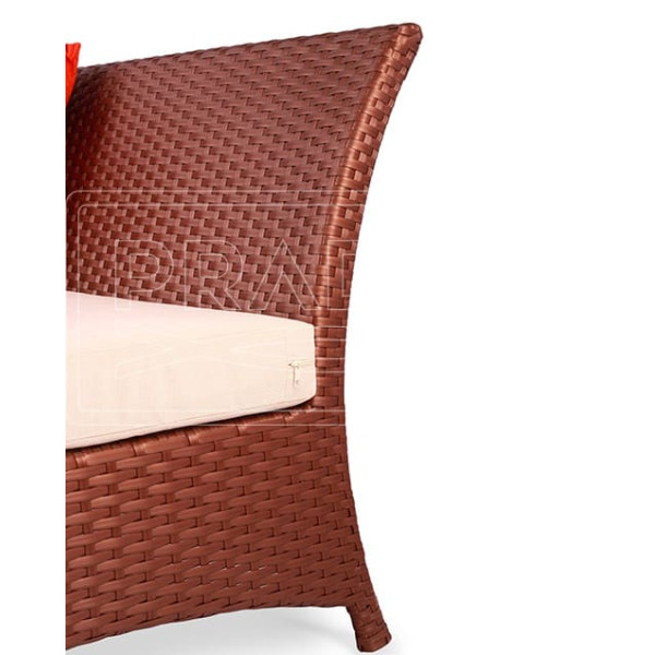 Диван Pradex Парадиз Лаунж с одним подлокотником Коричневый-2