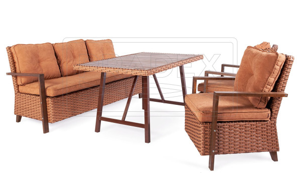 Садовый диван Pradex Порту трехместный-6