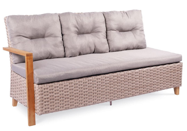 Диван Pradex Порту тримісний з одним підлокітником-0