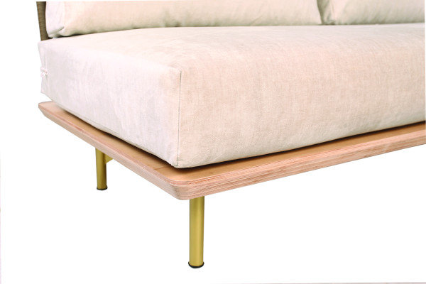 Садовый диван Pradex Сицилия Бежевый-2