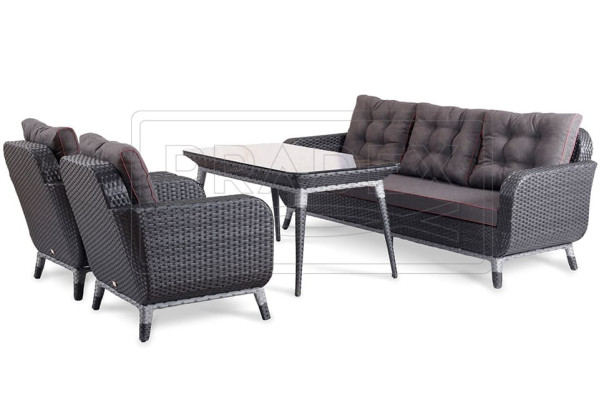 Диван Pradex Теннессі Обідній Чорний-5