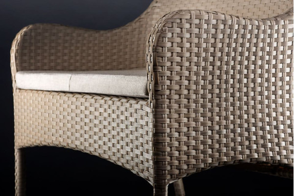 Диван из ротанга Pradex Тоскана двухместный Бежевый-2