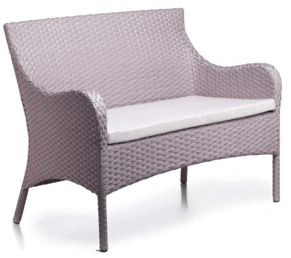 Диван из ротанга Pradex Тоскана двухместный Мокко-0