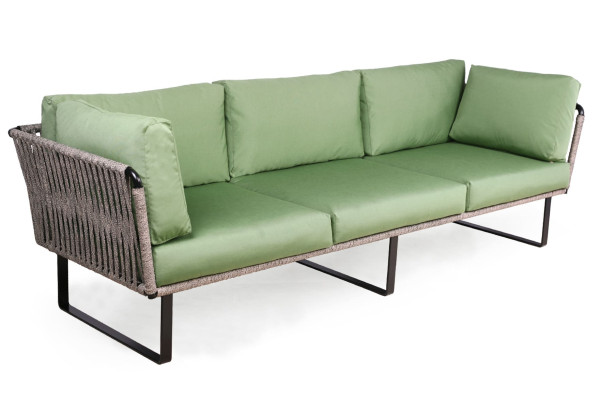 Садовий диван Pradex Твіст-М Лаунж тримісний-0