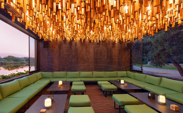 Садовий диван Pradex Твіст-М Лаунж тримісний-3