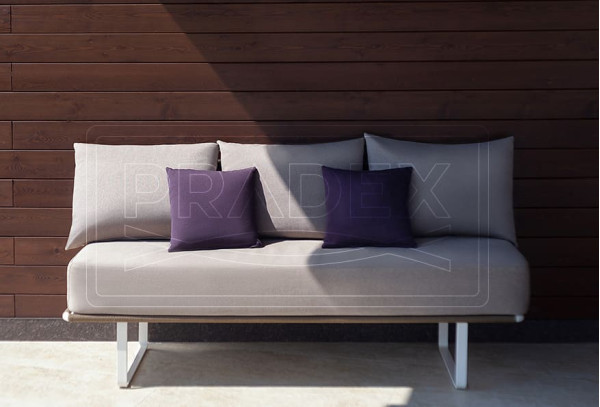 Диван Pradex Твист-М без подлокотников Белый-1