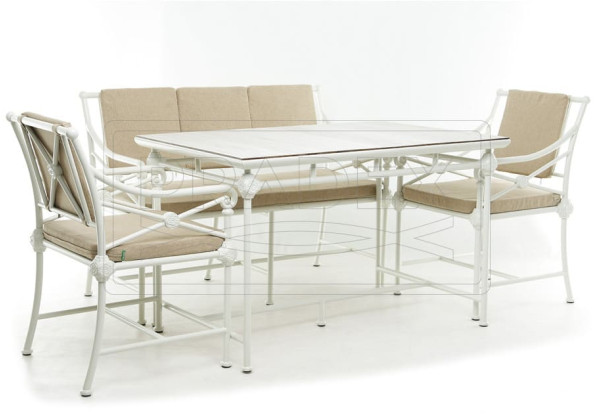 Диван Pradex Верона двомісний Білий-1