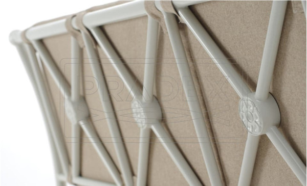 Диван Pradex Верона тримісний Білий-4