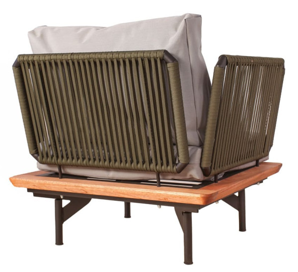 Садовое кресло Pradex Брюссель-M Зеленый-1