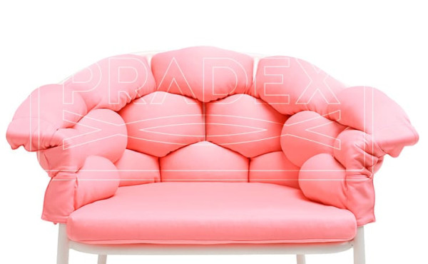 Кресло Pradex Элеонор Розовое-1