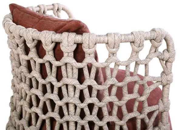 Кресло Pradex Гелиос Коричневое-5