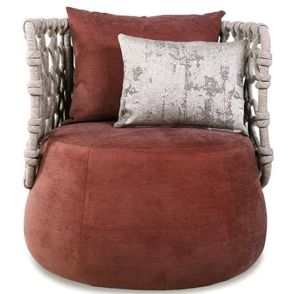 Кресло Pradex Гелиос Коричневое-2