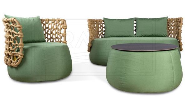 Кресло Pradex Гелиос Коричневое-10