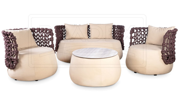 Кресло Pradex Гелиос Коричневое-11