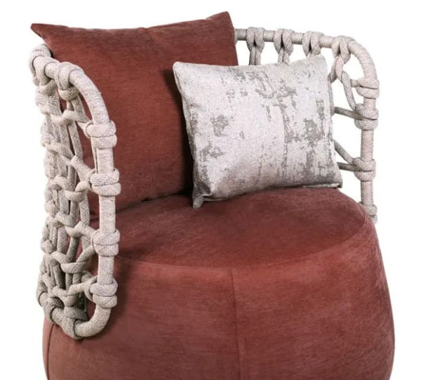 Кресло Pradex Гелиос Коричневое-3