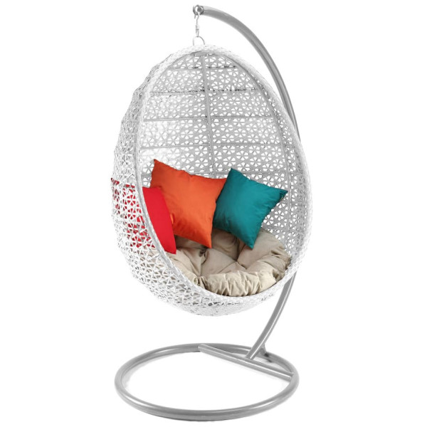 Кресло-качель Pradex Кокон Белый-0