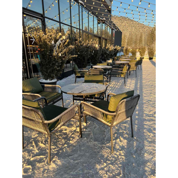 Крісло Pradex Саманта Чорний-1