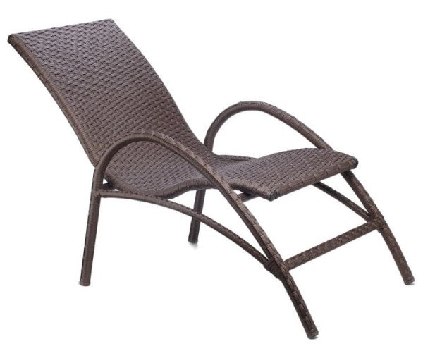 Кресло из ротанга Pradex Аризона Коричневое-0