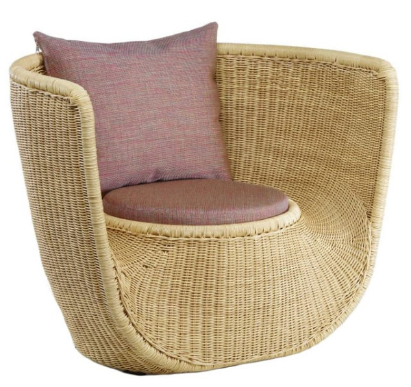 Крісло з ротанга Pradex Фіджі Бежеве-0