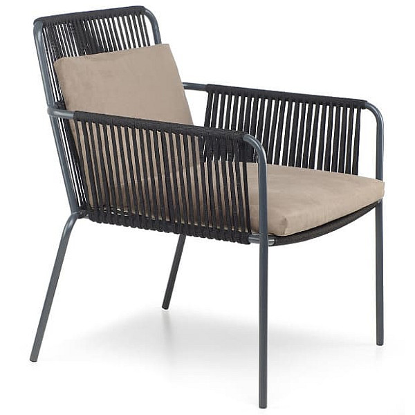 Кресло Pradex Купер Лаунж Черное-0