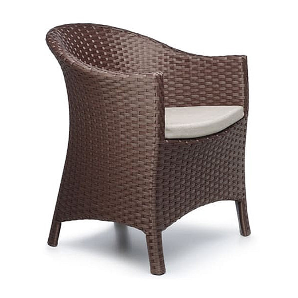 Крісло із ротанга Pradex Парадіз Темно-коричневе-0