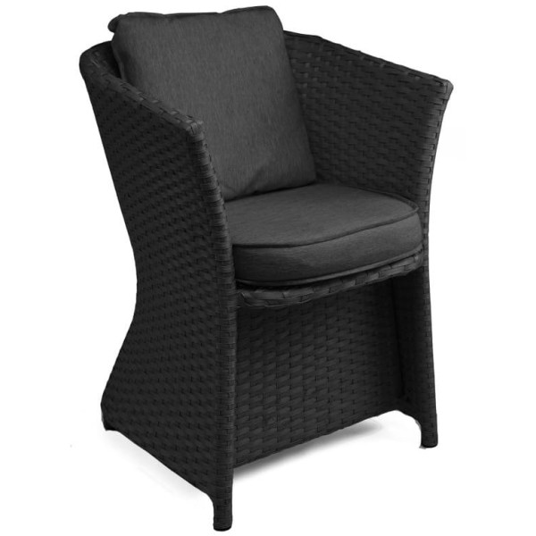 Крісло з ротанга Pradex Релакс Чорне-0