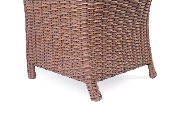 Кресло из ротанга Pradex Аделина Коричневое-4