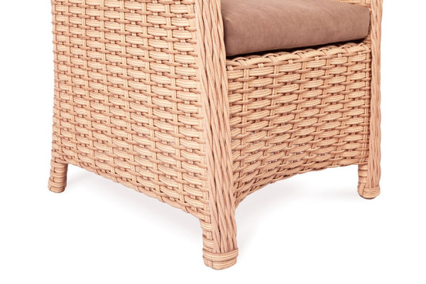 Крісло з ротанга Pradex Аделіна Бежеве-3