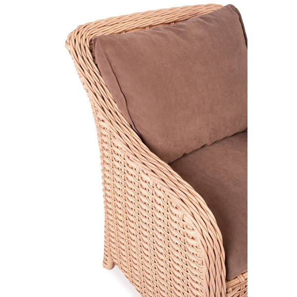 Крісло з ротанга Pradex Аделіна Бежеве-2