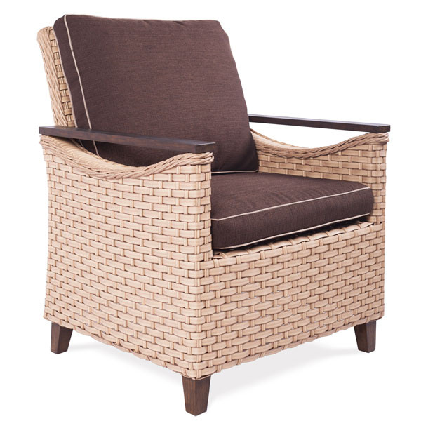 Крісло з ротанга Pradex Брідж Бежеве-0