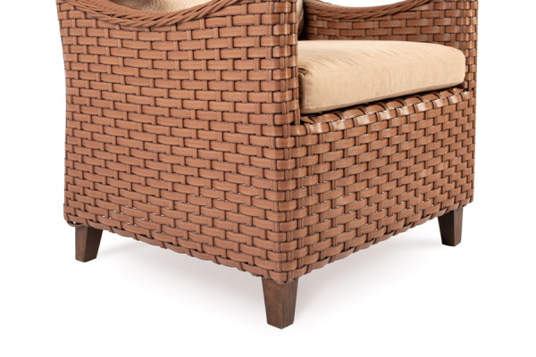 Кресло из ротанга Pradex Бридж Коричневое-3