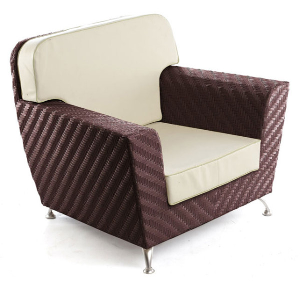 Крісло з ротанга Pradex Флорида Коричневе-0