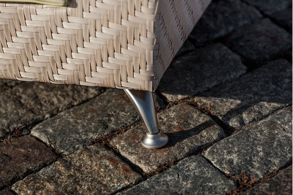 Кресло из ротанга Pradex Флорида Бежевое-3