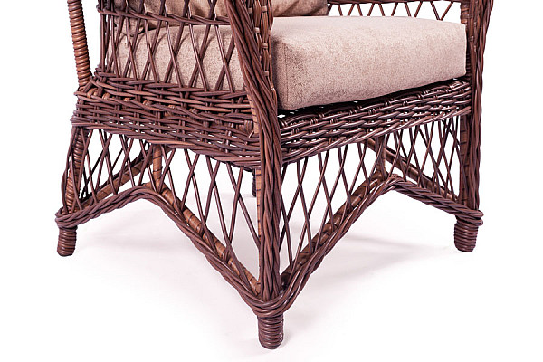 Крісло із ротанга Pradex Модус Коричневе-2