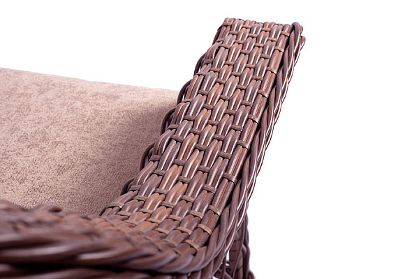 Крісло із ротанга Pradex Модус Коричневе-5