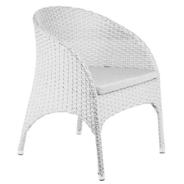 Крісло із ротанга Pradex Монтана Біле-0