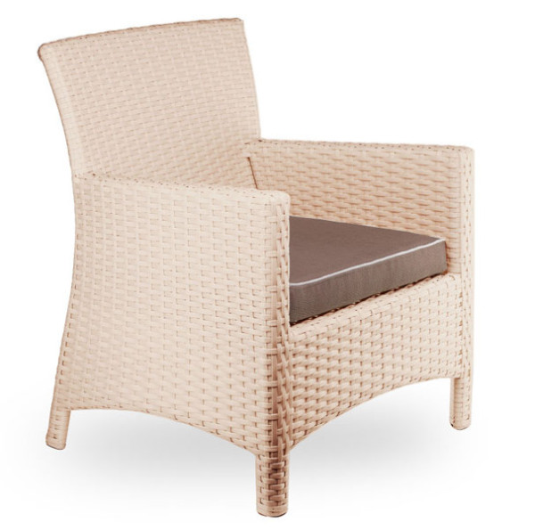Крісло з ротанга Pradex Омега-М Бежеве-0