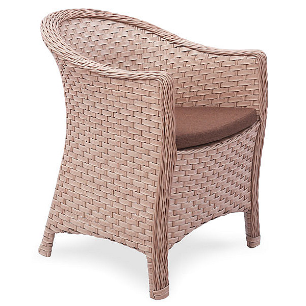 Кресло из ротанга Pradex Парадиз Бежевое-0