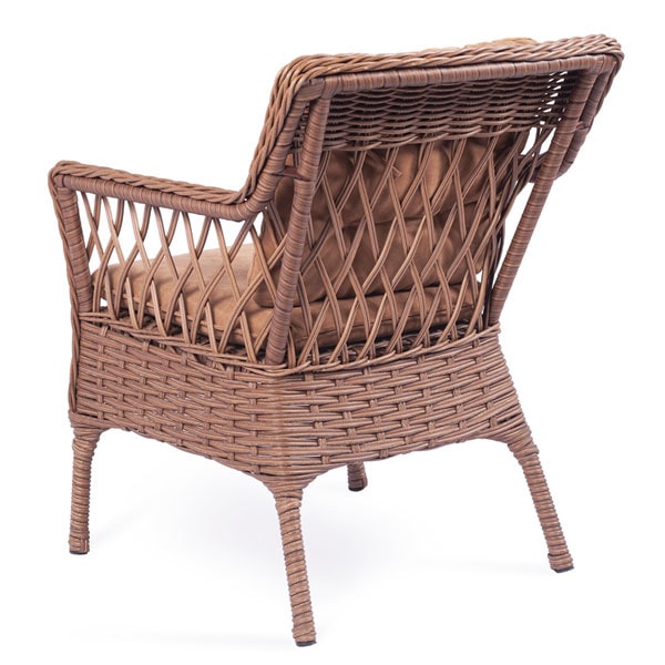 Кресло из ротанга Pradex Танго Коричневое-5